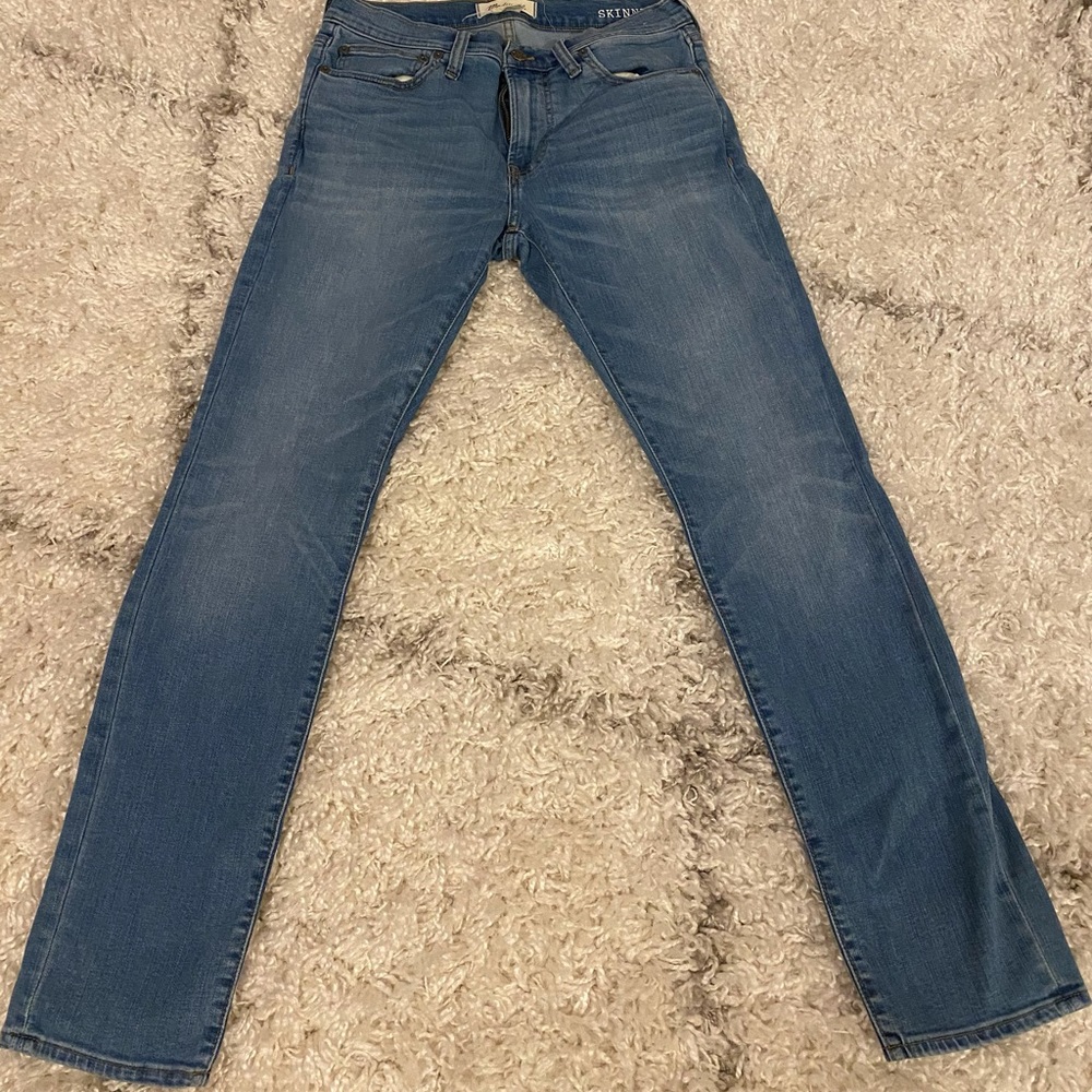 madewell medium wash jeans